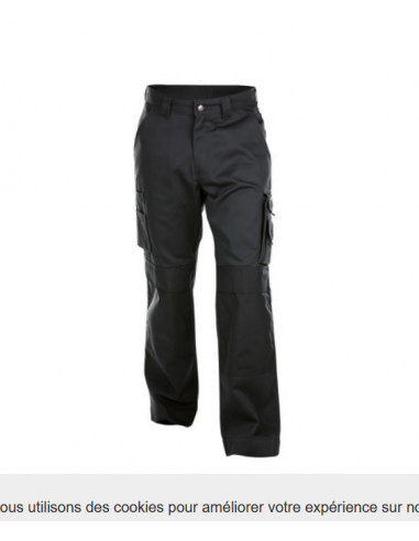 Pantalon de travail poches genoux MIAMI