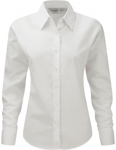 Chemise femme manches longues Oxford